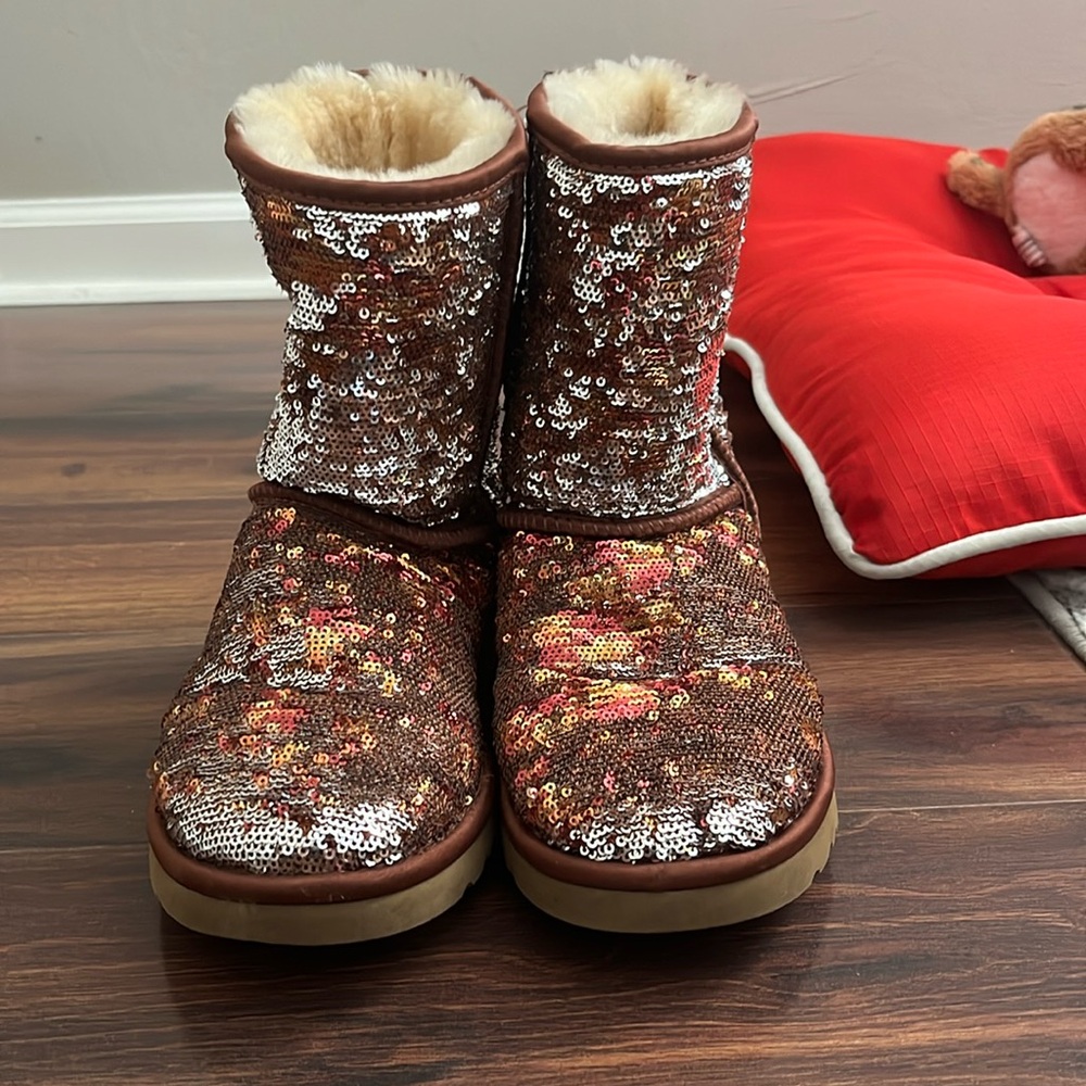 Sequin Uggs - image 1